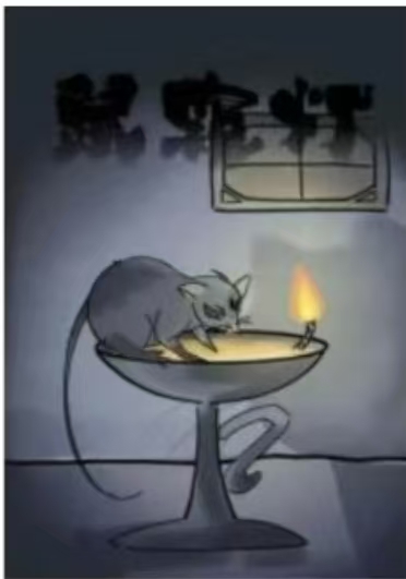 鼠窥灯